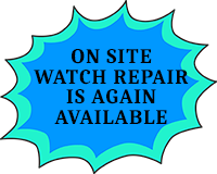 On site Watch repairs are available